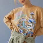 Project Social T Warm Happy Pullover Sweatshirt NWT Size Small/Medium Photo 1