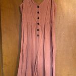 One Clothing  Romper Rust Wide Leg M Photo 0