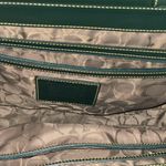 Coach Vintage  Green Leather Handbag and Wallet Set Photo 7