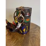 Circus Print Mini Bag Charm Keychain Case Photo 1