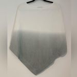 Barefoot Dreams CozyChic Ultra Lite Ocean Breeze Poncho Sweater Ombre Soft Photo 1