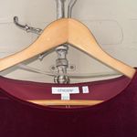 Chico's velvet shirt NEW wine maroon deep marlot trackers medium Photo 1