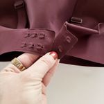 Lululemon [] Garnet Maroon Hold True Sports Bra Adjustable Straps Workout Sz 38D Photo 3