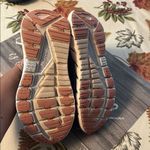 Hoka  Dark Blue and Peach Athletic Shoes Photo 6