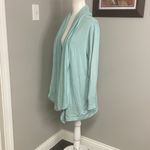 Athleta Pranayama Restore Wrap Mint Green Cozy Comfy Long line Size Large Lounge Photo 1