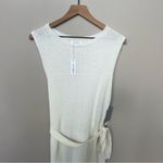 StitchDrop NWT Nantucket Sleeveless Knit Sweater Dress Optic White Size XL Photo 2