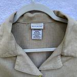 White Stag  Tan Button-Up Blouse Photo 2