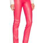MOTHER Pink THE DAZZLER SKIMP GERANIUM Straight Leg High Waist JEANS Size 27 New Photo 4