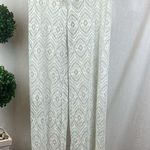 Becca  White Sheer Crochet Lace Swim Bathing Suit Cover Up Pants S Photo 0
