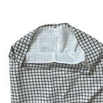 Downeast Pencil Skirt White Grid Pattern Career Wear Business Casual Size Med Photo 8