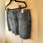 Good American Denim Women’s NWT Jean Good Waist Mini Skirt Size 15 Photo 14