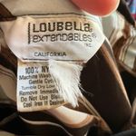 Vintage 70s diagonal stripes disco shirt Brown Photo 1