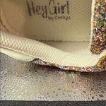 Glittery Multicolor Women's Flats White Size 8 Photo 5