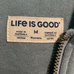 Life is Good simply true zip HERE COMES THE SUN hoodie jacket blue Medium NWT Photo 5