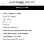 Katie May  Raising The Bar Ruched Gown in Pinky Mauve Photo 2