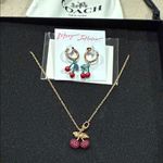 Coach Necklace with Red Cherry Pendant Photo 5