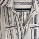 White and black striped Indigo Rose dress with belt and built in tank top Size undefined Photo 3