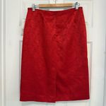 Le Suit NWT Vintage Collections for  Red Monochrome Leopard Suit Skirt Photo 3