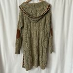 POL  Comfy Gray Hooded Long Knit Sweater Jacket Coat **Size S** 🌸🌸 Photo 1