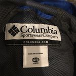 Columbia Blue Black Rain Windbreaker Zip Jacket Unisex Kids Youth 14-16 Women XS Photo 5