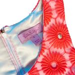 Lilly Pulitzer NWOT HTF Pearl Fiesta Pink Pinwheel Organza Dress 51982 Sz 4 Photo 4
