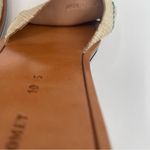 Rachel Comey  Sandal Flats Plaid Raffia Weave Natural Woven Summer Peru Size 10.5 Photo 9