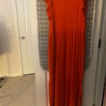 Universal Threads Universal Thred Orange Maxi Dress Size XS Photo 2