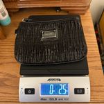 Nine West  Black Wristlet Zipper Closure 6x4” Photo 6