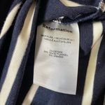Reformation  Junia Knit Tee Shirt Dress Nautical Navy/White Stripe - Size Small Photo 11