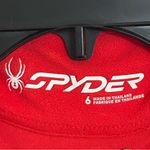 Spyder  Red Fleece Quarter Zip‎ Sweatshirt Women’s Size 6 Red Rhinestone Details Photo 4