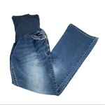 Wall Flower Bootcut Full Panel Maternity Jeans, Blue, Large Photo 7