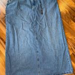 Cotton On  Blake Denim Maxi Skirt Womens 16 Blue Long Jean Skirt NWT western boho Photo 0