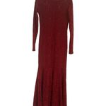 Amanda Uprichard Burgundy Lace Long Sleeve Dress NWOT Photo 1