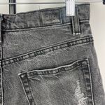 BDG Urban Outfitters Distressed Washed Black Girlfriend High Rise Denim Shorts Photo 3