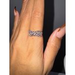 Natural‎ Tanzanite 925 Sterling Silver Ring Size 8 Jewelry Blue Photo 7