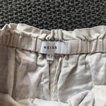 Reiss  Lacey Linen Blend Pull On Shorts in Gray Size 4 Photo 8