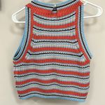 Hint of Mint  Crop Sweater Top XL Photo 3