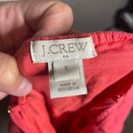 J.Crew Linen Pink Spaghetti Strap V Neck Elastic Waist Tank Mini Dress Size S Photo 2