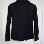 Loft Ann Taylor  Black Fitted Dress Shirt Women’s Size 6 Stretch Classic Career Photo 3