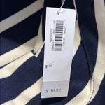Old Navy  size small bodycon dress blue white striped sweetheart neckline new NWT Photo 11