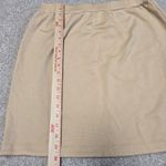 St. John Collection By Marie Gray Tan Knit Stretch Skirt Sz 14 Quiet Luxury Photo 5