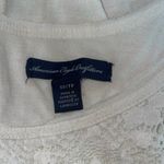 American Eagle  Outfitters White Lace Tank Top Photo 2