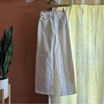Everlane  The Way High‎ Sailor Jean in Bright White Wide Leg Denim NEW Size 23R Photo 2