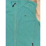 Vineyard Vines  women's small green fleece vest Retails $80 Photo 3