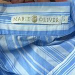 Marie Oliver  Carter Pant Blue Stripe Wide Leg Sz 2 Photo 5