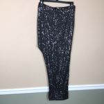 NWT Club London Women’s Black Silver Sequins Leg Slit Maxi Skirt Size 6 Photo 6