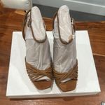 Veronica Beard  Tan Platform Heels Photo 4