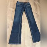 Rock Revival  Dark Wash Boot Cut Denim Blue Jeans Photo 1
