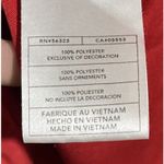 Nike  Golf Womens Red Black Jacket Windbreaker Pullover Medium 1/4-Zip Pockets Photo 7