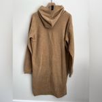 Henriette Steffensen Hooded Tunic dress long sleeve Fleece S Tan Photo 2